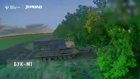 FPV drones of Ukraine hit MTLB, 2 BUK-M1 air defense systems and a radar. May 2025