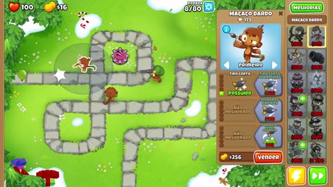 Bloons TD 6 Ape Field Hard Round 8