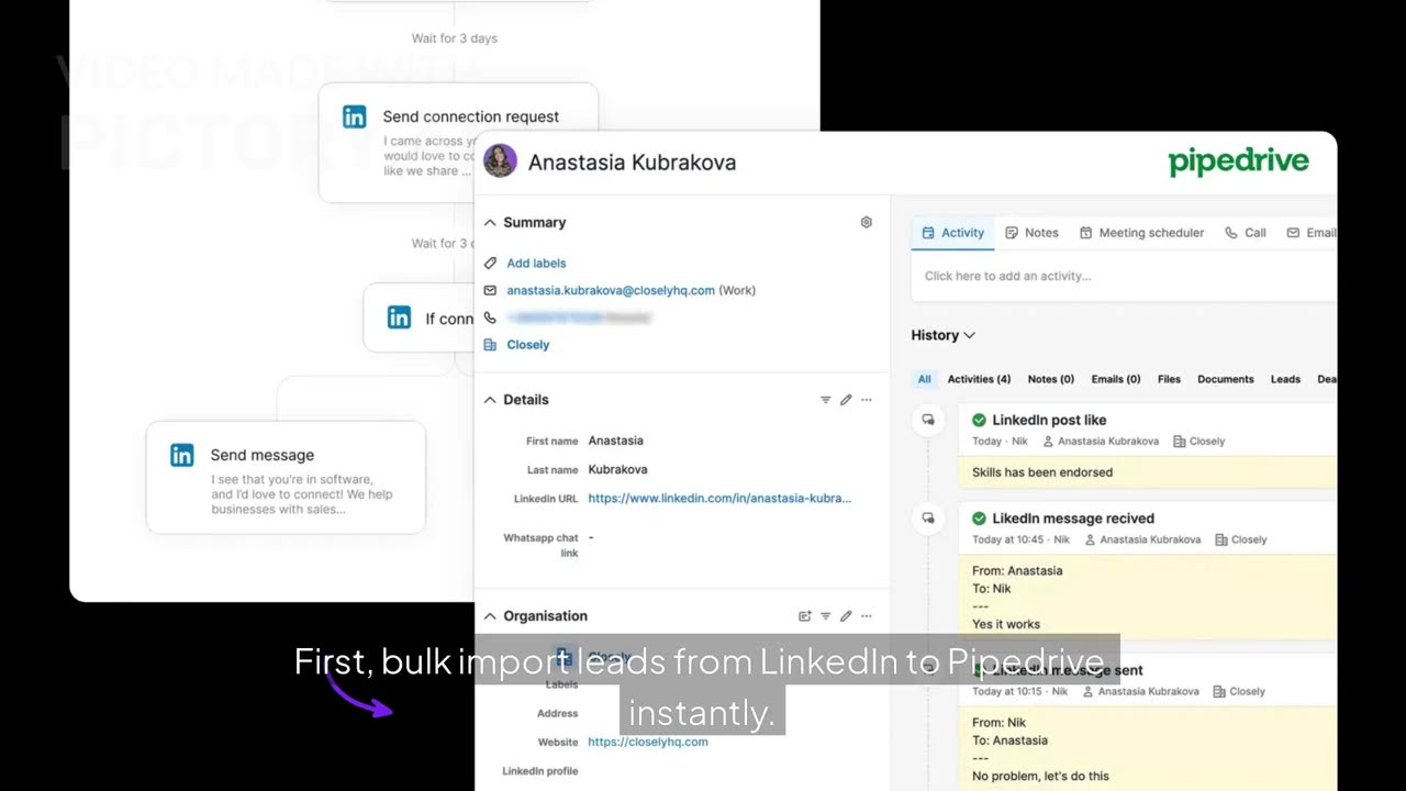 This Integration Makes Pipedrive & LinkedIn Feel Like One App