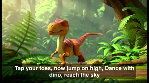 The Dancing Dinosaur 🦖 | Fun Kids Song with Dino Dance Moves!