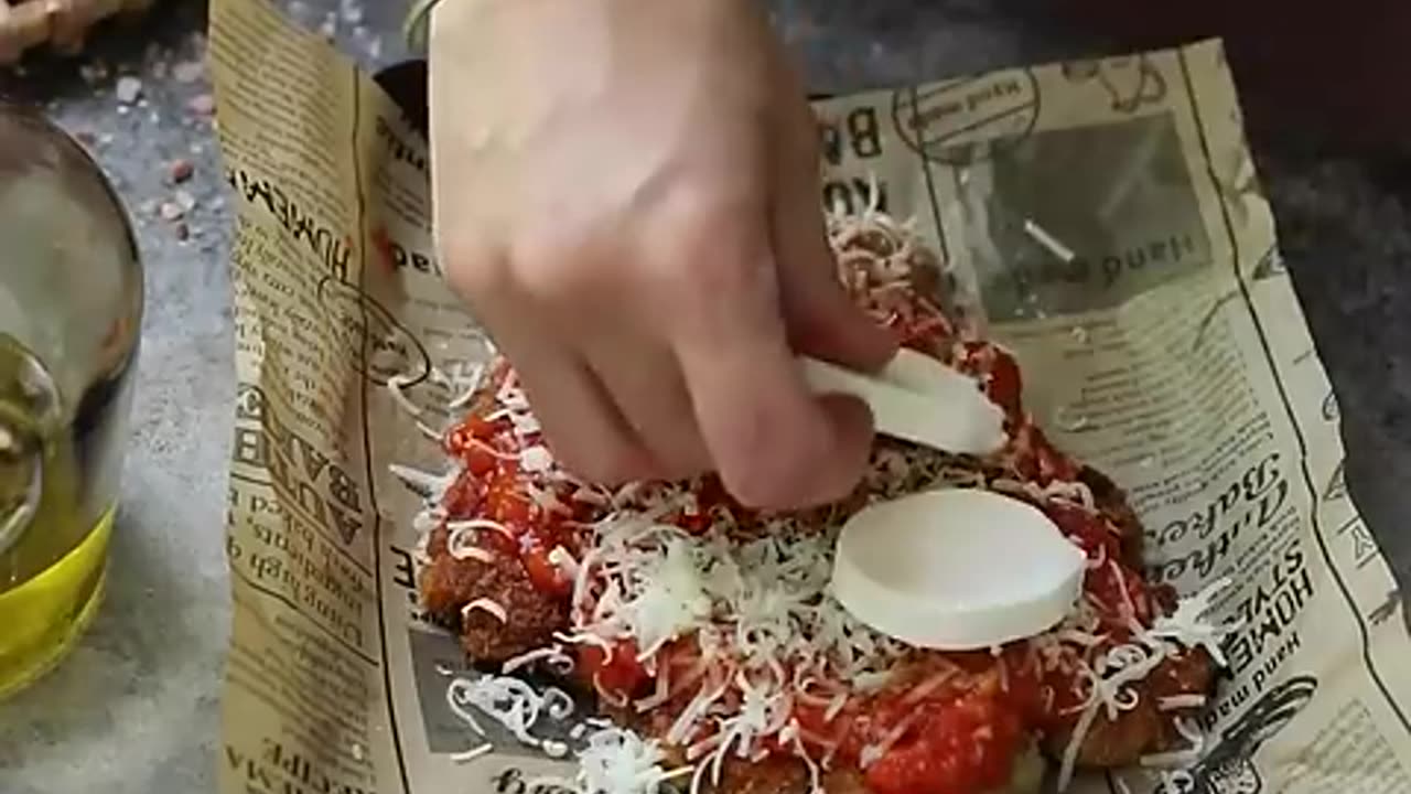 Chicken Parmesan #dinner