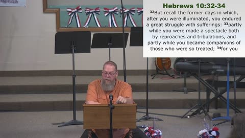 Sunday Service at Moose Creek Baptist Church 6-29-2025
