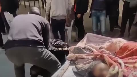 Just another Grieving father Isreal dropped bombs in Gaza city
