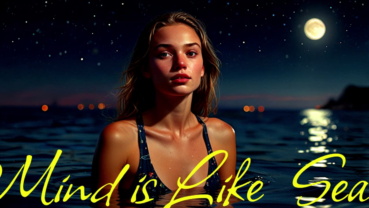 Electronic Music. Song Mind is Like the Sea.