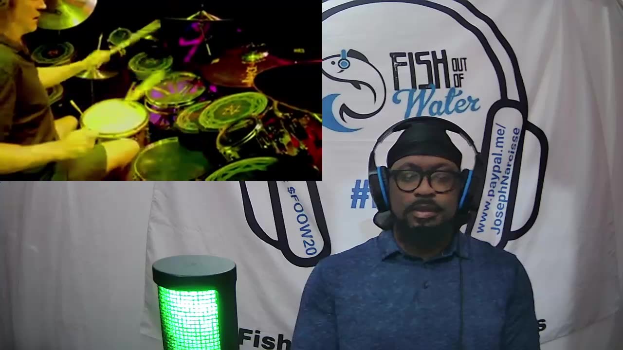 Danny Carey playing Indiscipline Live Reaction