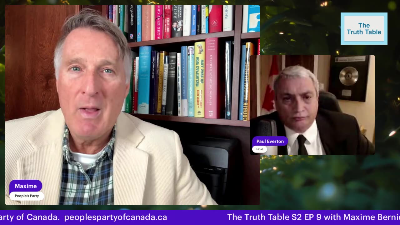 The Truth Table S2 EP 9 with Maxime Bernier