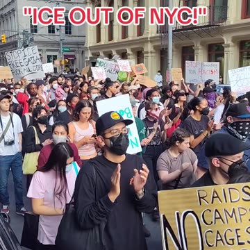 New Yorkers: "In one is illegal on STOLEN land"