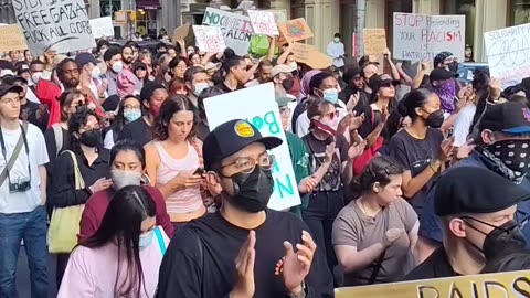 New Yorkers: "In one is illegal on STOLEN land"