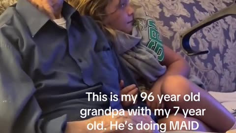 7-Year-Old's 'Final Cuddle' with Great-Grandpa Before He's Euthanized by Canadian Government