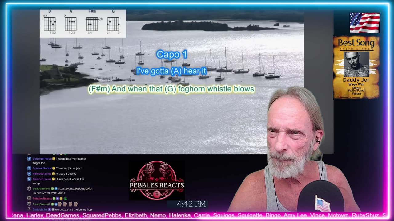 144th Pebbles Reacts, OPEN Stream, Sunday’s