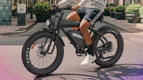 Hidoes B3 Electric Bike 1200W Brushless Motor 48V 17.5Ah Electric Mountain Bike