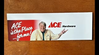 August 26, 1996 - John Madden ACE Hardware Radio Commercial