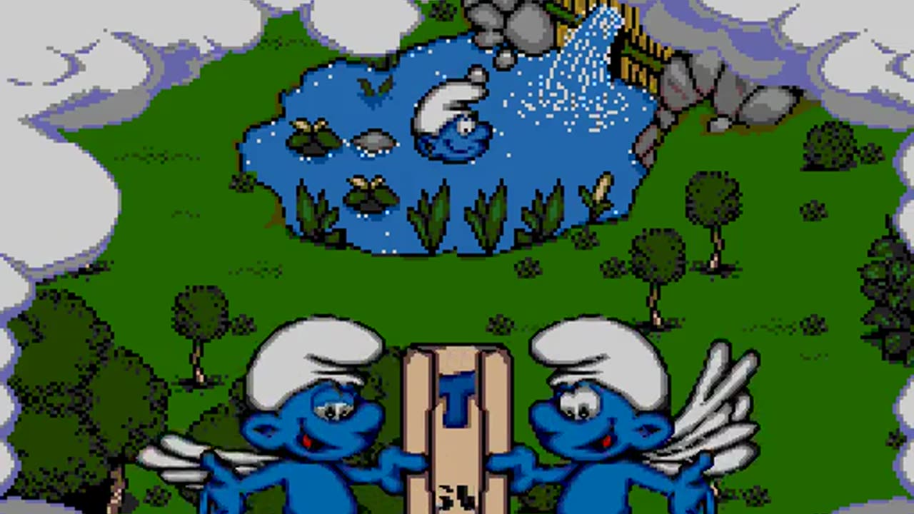 Genesis Longplay - The Smurfs - EU EN