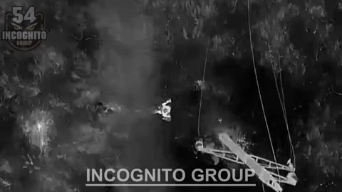 Drones Slinging Rounds at Russian Infantry