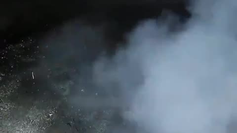 Lithium added to water creates an explosion.