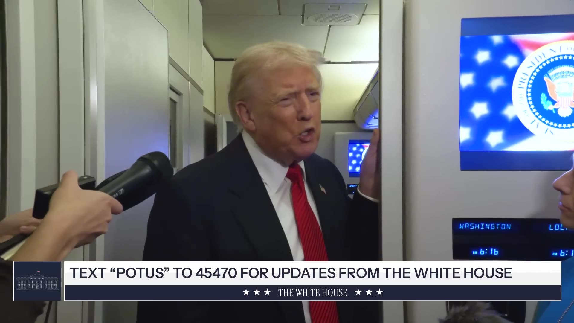 Trump’s Air Force One Gaggle: China, Shutdown & Tariffs Talk | US Politics | Amaravati Today