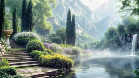 8-Hour Soothing Nature Sounds: Waterfall & Birds for Meditation, Sleep & Relaxation