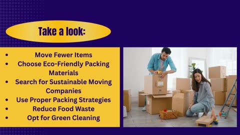 Planning A Sustainable House Move