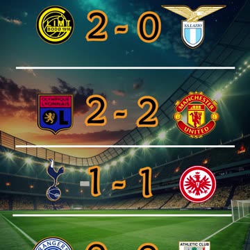 Resultado de la liga de conferencias de la uefa y europa league del día 10 de abril