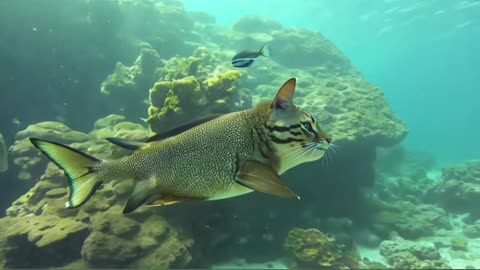 CatFish 😱 #cat #catfish #dogfish #fyp #viralvideo #viral