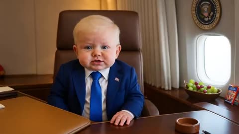 Baby Trump Accepts Gift of Qatar Plane