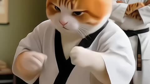 "Cat vs Kangaroo Showdown!🐱🦘😂| Funniest Animal Fight Ever"#CatVsKangaroo #FunnyAnimals #AnimalComedy