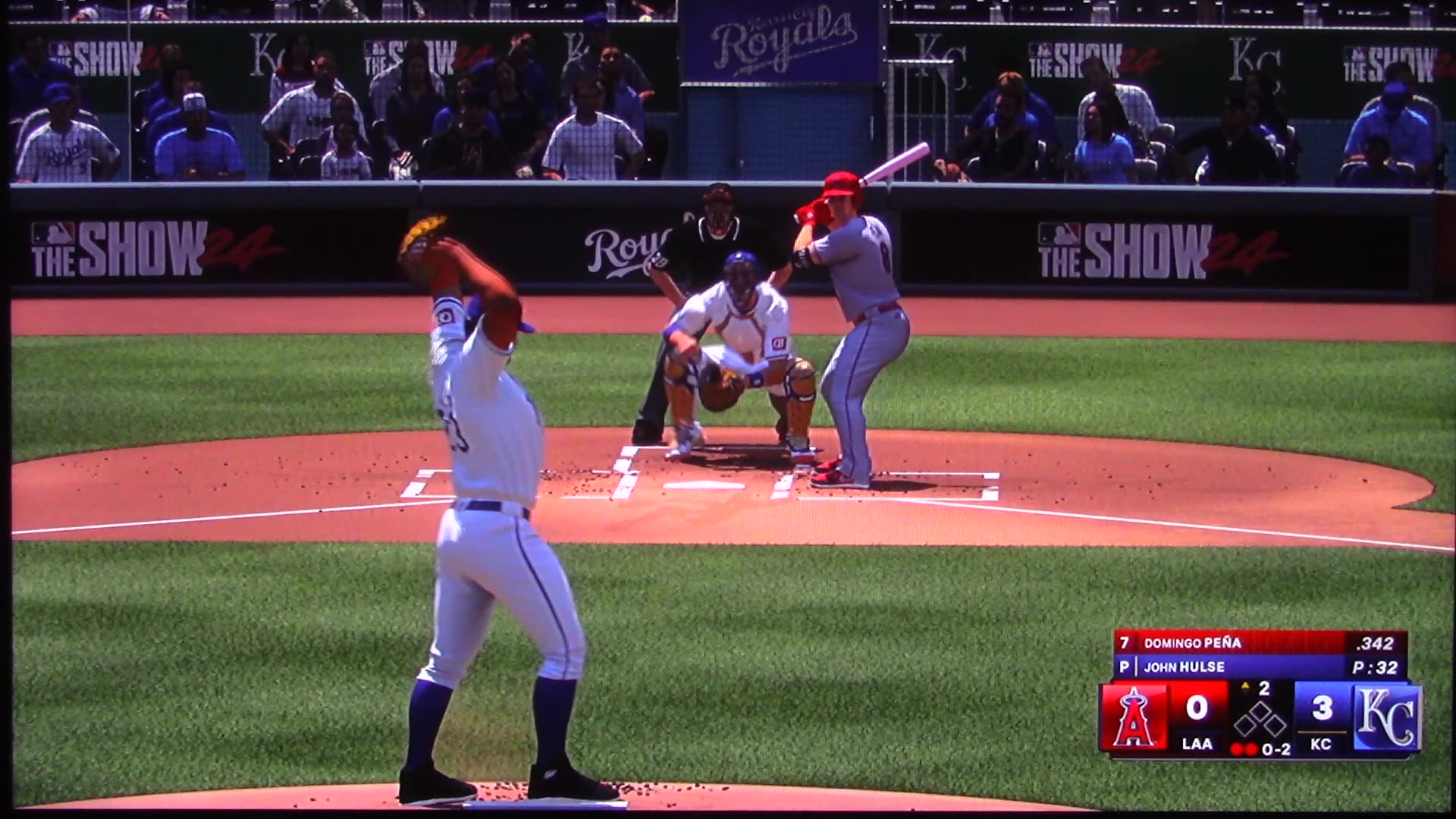 MLB The Show: Kansas City Royals vs Los Angeles Angels (S23 G40)