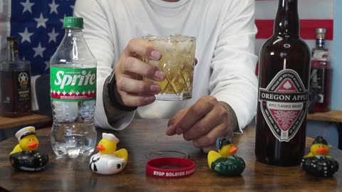 Richard Larrick - Oregon Apple Whiskey & Sprite Winter Spiced Cranberry Soda