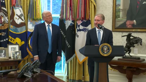 President Trump Swears In the Chairman of the Securities and Exchange Commission