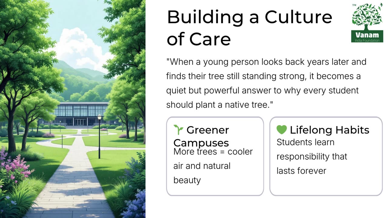 Why Every Student Should Plant and Care for at Least One Native Tree