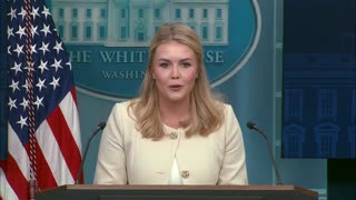 Press Secretary Karoline Leavitt Briefs Members of the Media