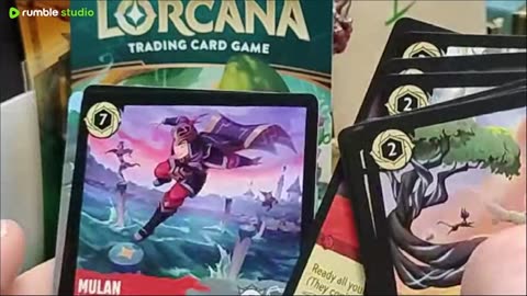 3x Lorcana Archazias Island booster pack openings