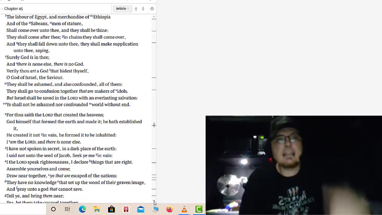 the lord has not spoken in secret [The Bride of Christ]