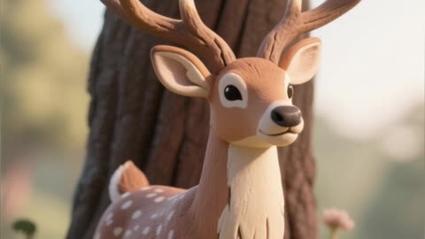The Stag and His Horns | Long English Moral Story
