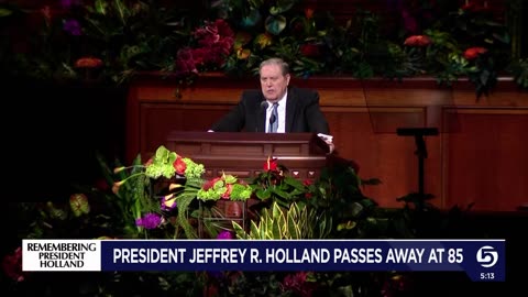 Beloved Apostle Jeffrey R. Holland Passes Away (1)