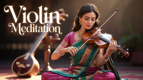 Violin Meditation for Stress Relief – Calming Indian Classical Instrumental for Inner Peace