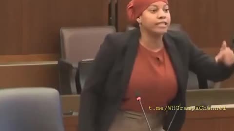 ANGRY Tania Fernandes Anderson (D) 1st Muslim, African migrant on Boston Council got prison sentence, having pled guilty of corruption charges