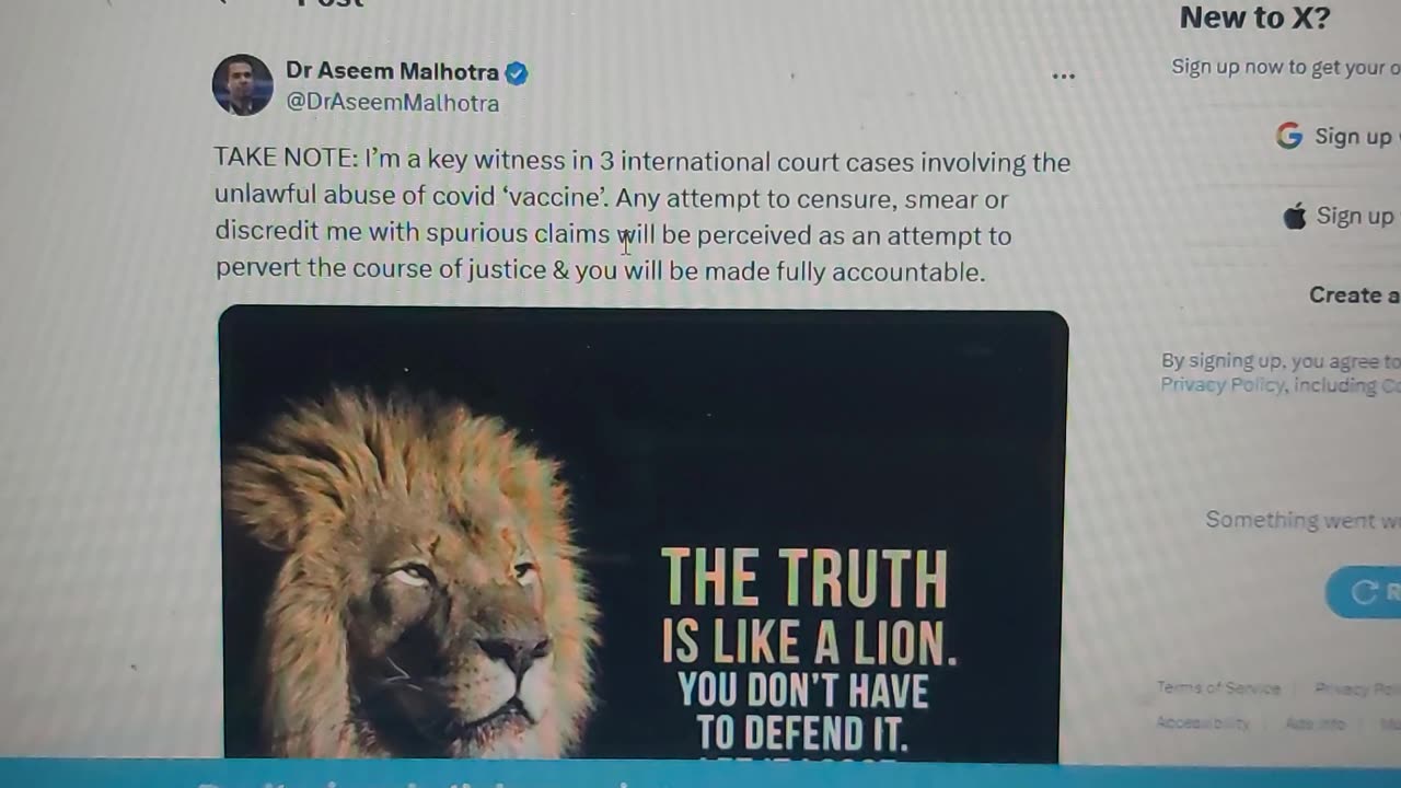 The Truth is like a lion