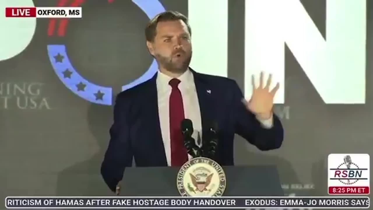 Sounds like Vance has had enough of the woke-Right