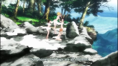 Anime Nisekoi-All the problem with a bath house both inside and outside