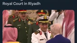 Why are foreign military saluting Donald Trump This is not common. AMAZING