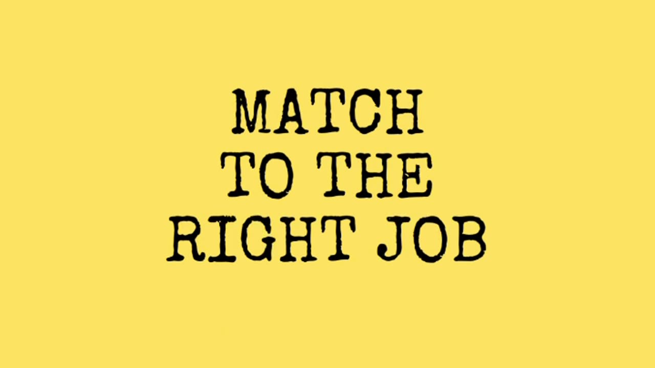 Job matching