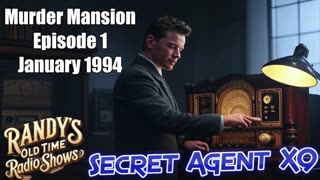 1994 BBC 1 Secret Agent X9 Murder Mansion