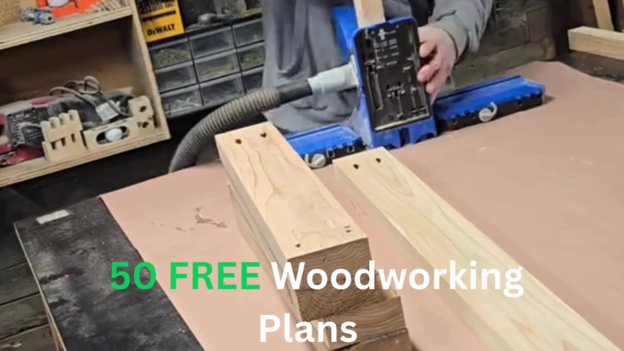 Build Like a Pro | 50 FREE Woodworking Plans for Beginners & Experts 🔨"