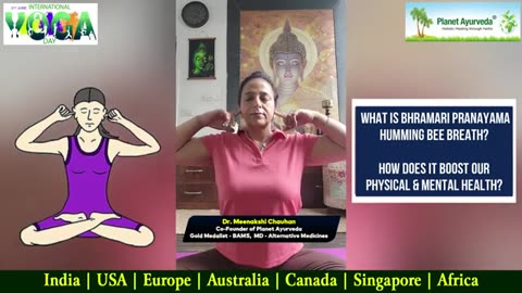 Let All Stress Go - Bhramari Pranayama with Dr. Meenakshi Chauhan