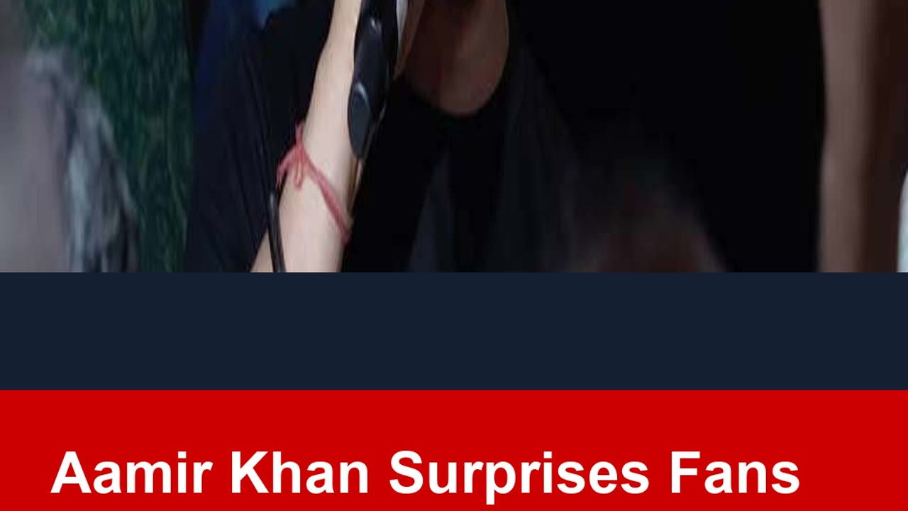 Aamir Khan Surprises Fans During Sitaare Zameen Pars Screening