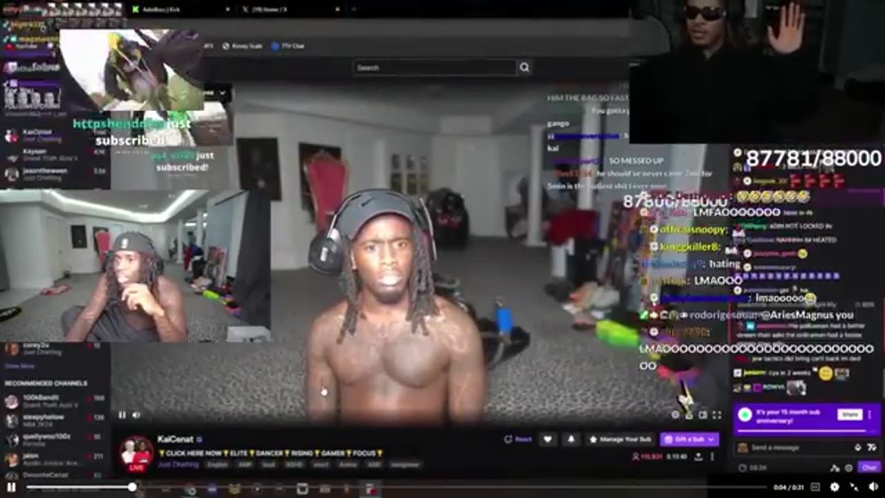 Kai cenat funny moments Compilation