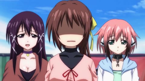 Heaven's Lost Property - Tomoki trying to raise some money