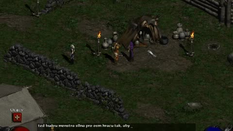 Diablo II: LoD (Coop, + Vyktory, 8-players mode / režim 8 hráčů) Walkthrough/Videonávod #2 [CZ/EN]