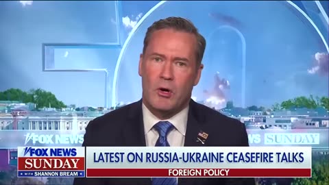 Nat Sec Advisor Mike Waltz Discusses Ukraine-Russia Conflict and Current Status